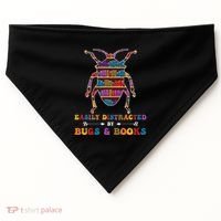 Funny Bug Insects Easily Distracted By Bugs Biology Teacher USA-Made Doggie Bandana thumb 0