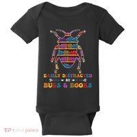 Funny Bug Insects Easily Distracted By Bugs Biology Teacher Baby Bodysuit thumb 0