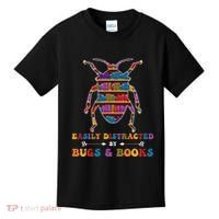 Funny Bug Insects Easily Distracted By Bugs Biology Teacher Kids T-Shirt thumb 0