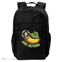 Funny Banana In Space To Mars And Beyound Star Astronaut Backpack thumb 0