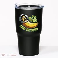Funny Banana In Space To Mars And Beyound Star Astronaut Tumbler thumb 0