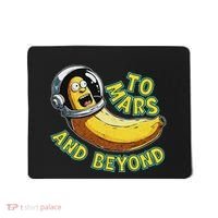 Funny Banana In Space To Mars And Beyound Star Astronaut Mousepad thumb 0