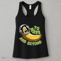 Funny Banana In Space To Mars And Beyound Star Astronaut Women's Tank Top thumb 3