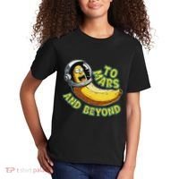 Funny Banana In Space To Mars And Beyound Star Astronaut Kids T-Shirt thumb 2
