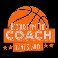 Funny Because I'm The Coach That's Why Doggie Tank thumb 4