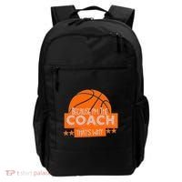 Funny Because I'm The Coach That's Why Backpack thumb 0