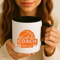 Funny Because I'm The Coach That's Why Coffee Mug thumb 3