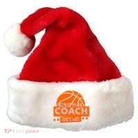 Funny Because I'm The Coach That's Why Santa Hat thumb 0