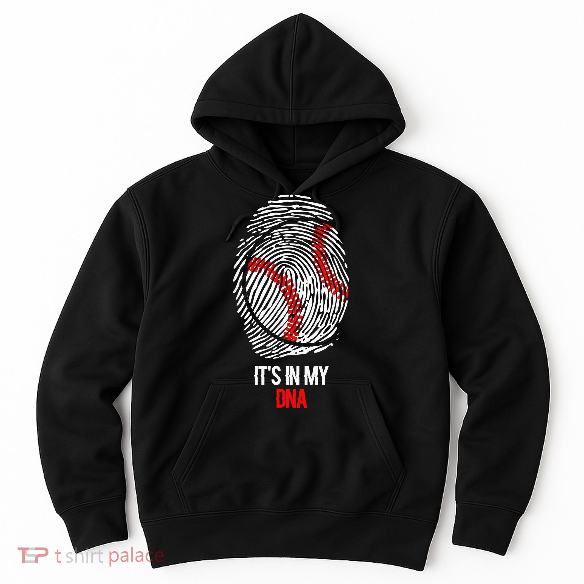 Funny Baseball  - It's in my DNA Fingerprint Shirt Hoodie