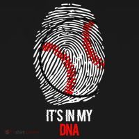 Funny Baseball  - It's in my DNA Fingerprint Shirt Sweatshirt thumb 3