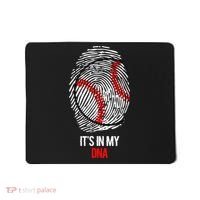 Funny Baseball  - It's in my DNA Fingerprint Shirt Mousepad thumb 0