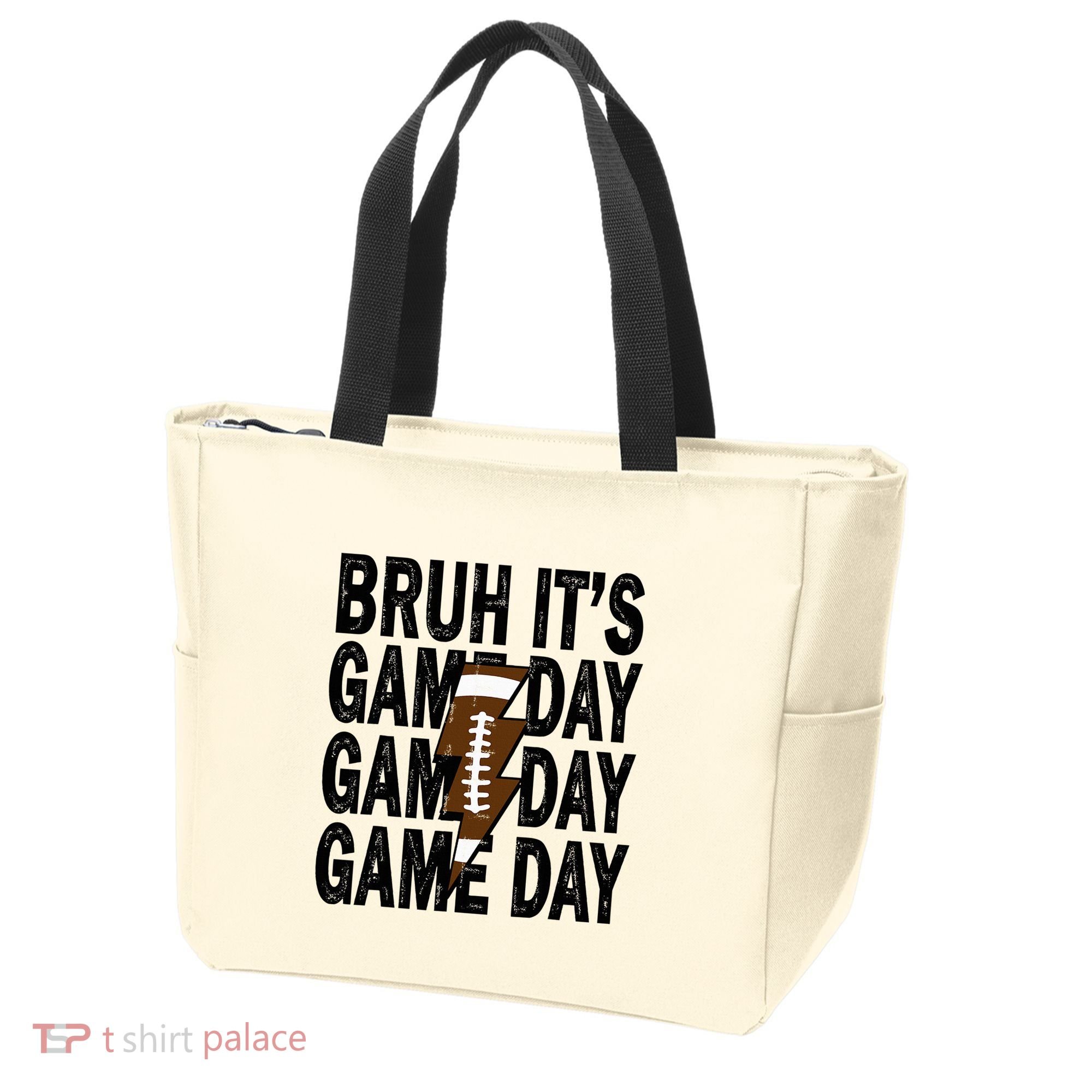 Football Bruh Its Game Day Football Tote Bag
