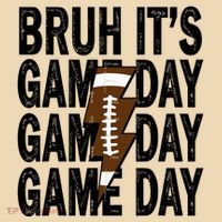 Football Bruh Its Game Day Football Tote Bag thumb 4