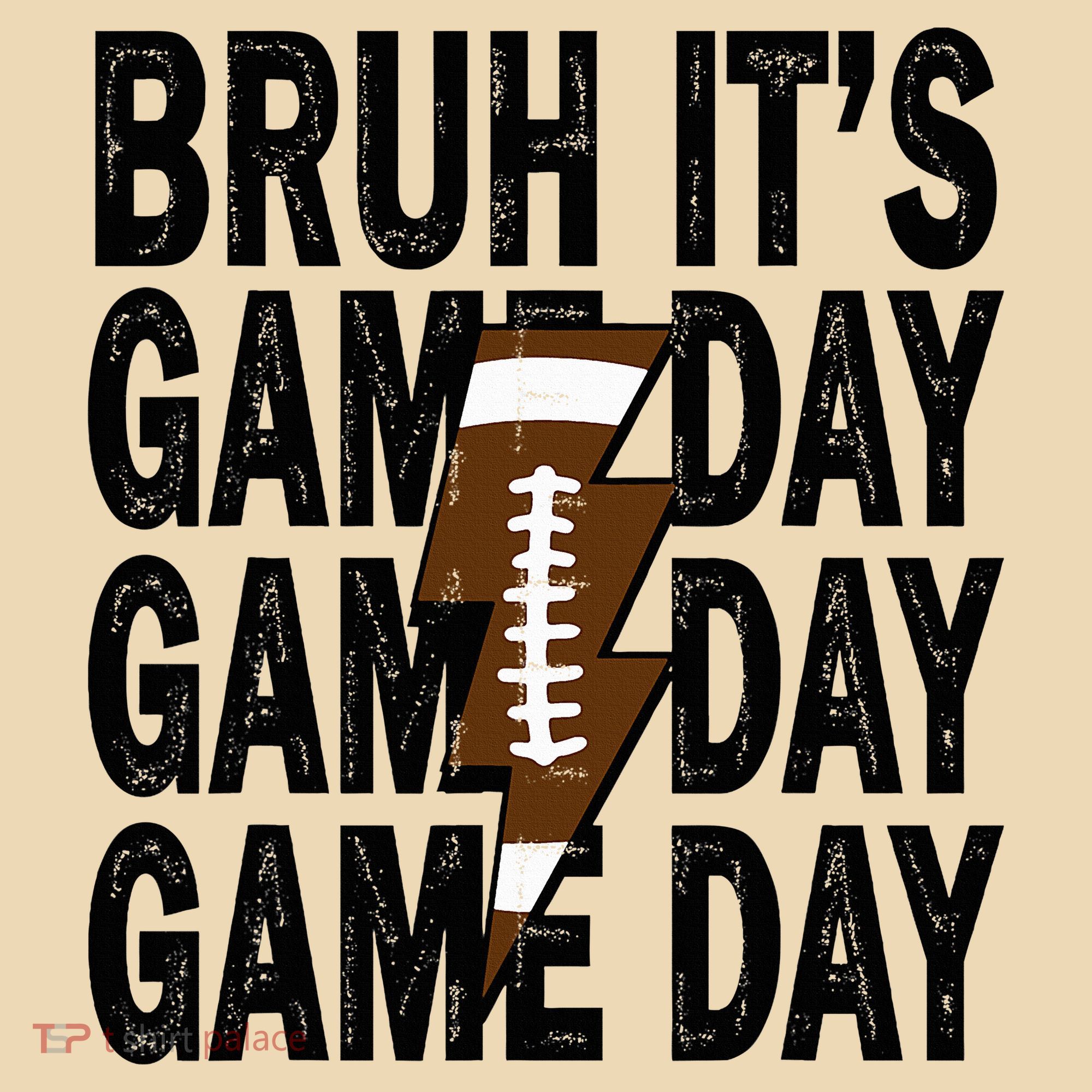 Football Bruh Its Game Day Football Tote Bag