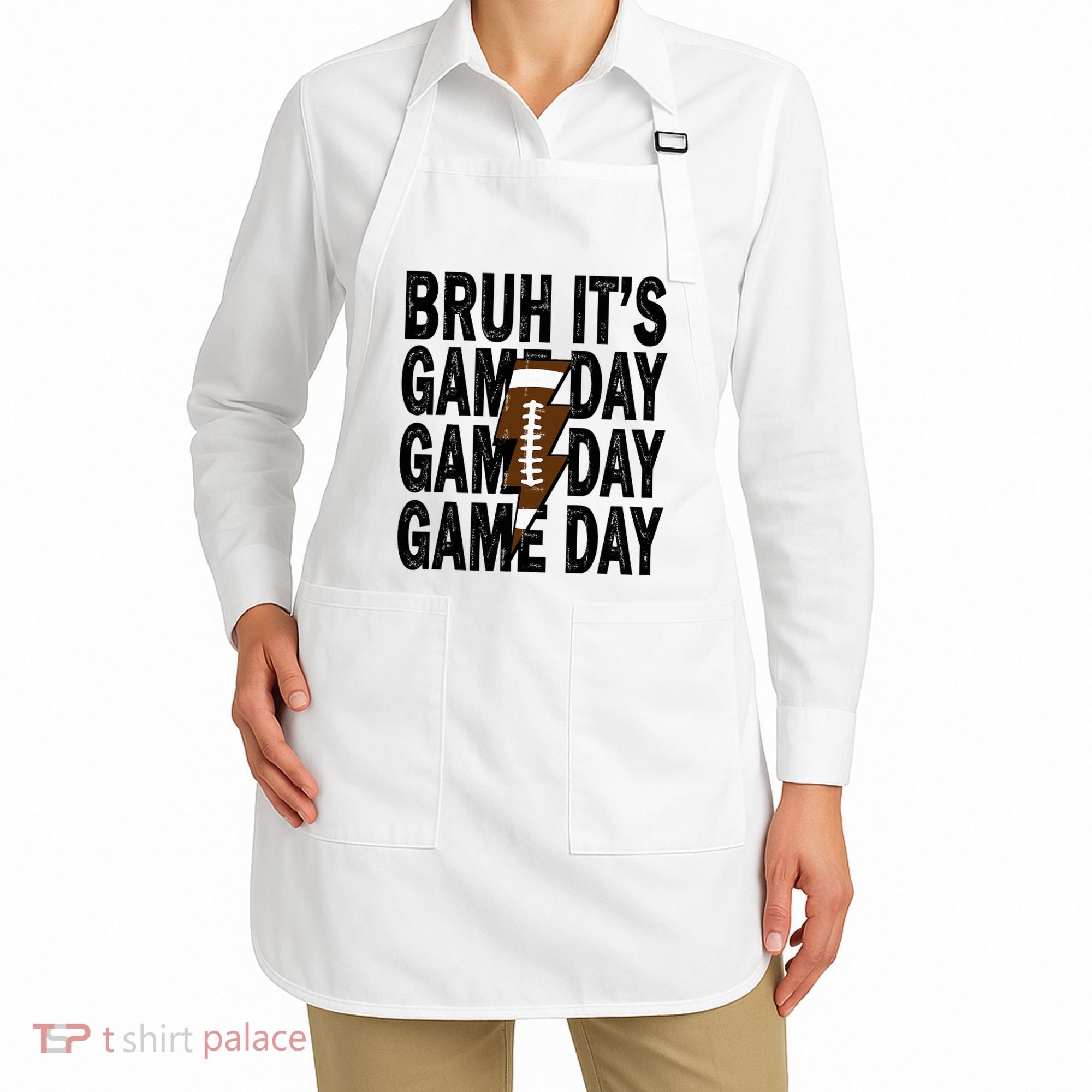 Football Bruh Its Game Day Football Apron