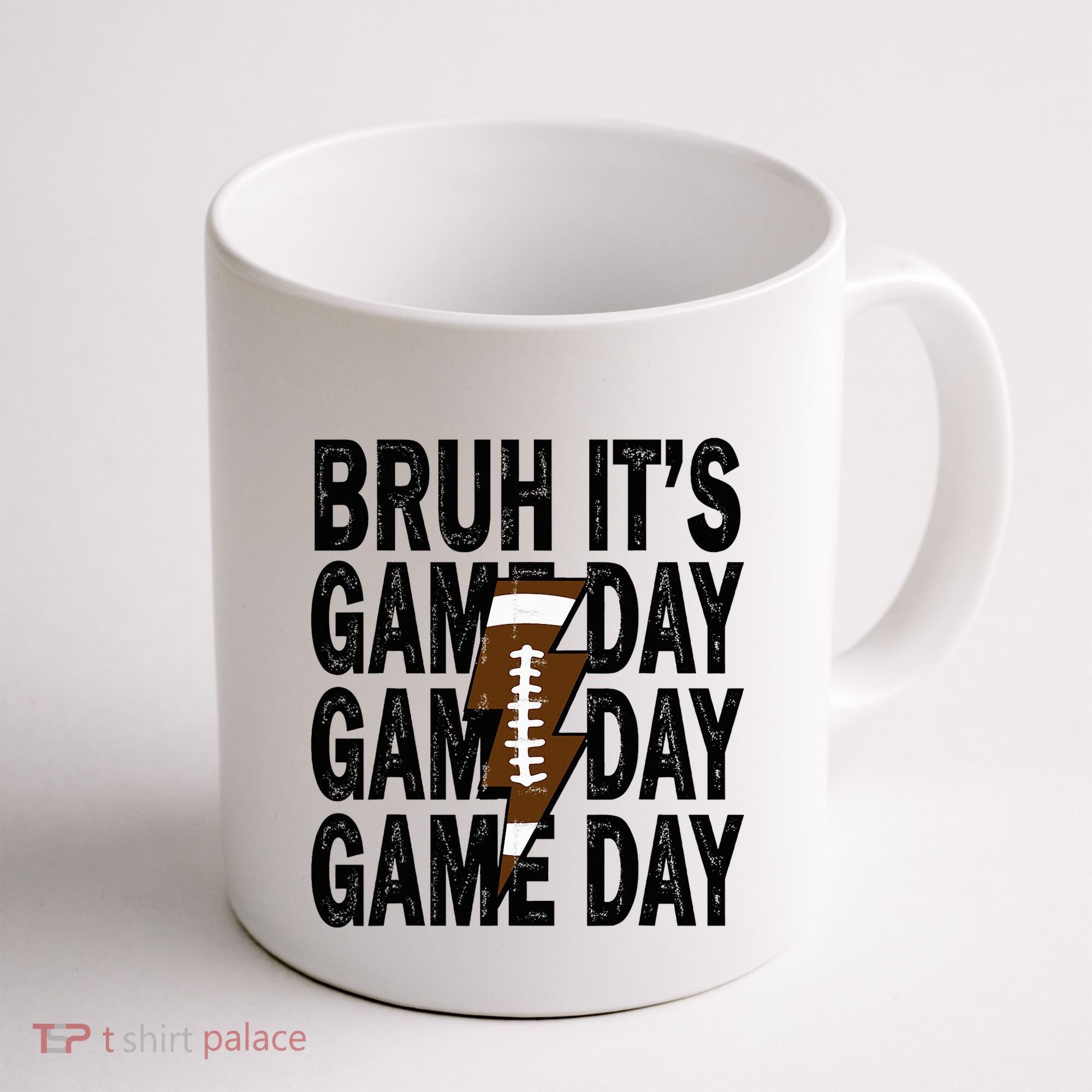 Football Bruh Its Game Day Football Coffee Mug