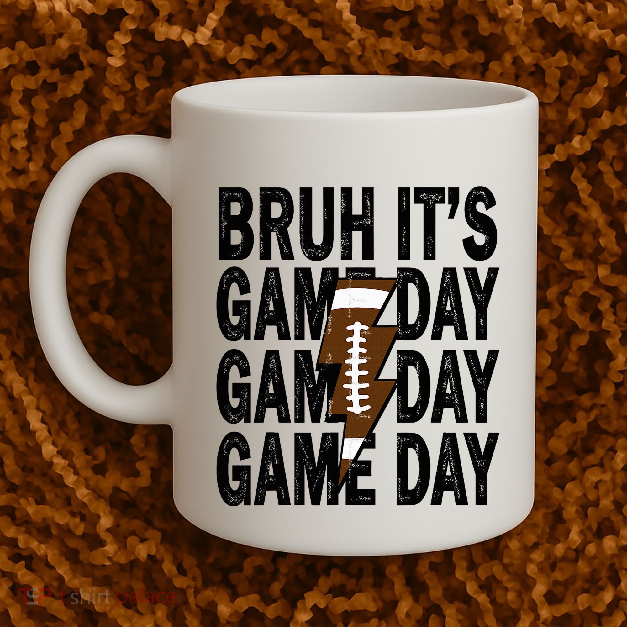 Football Bruh Its Game Day Football Coffee Mug