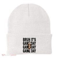 Football Bruh Its Game Day Football Beanie thumb 0