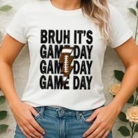 Football Bruh Its Game Day Football Women's T-Shirt thumb 2