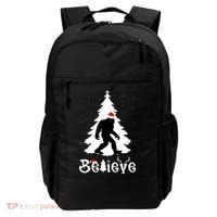 Funny Believe In Sasquatch Christmas Backpack thumb 0
