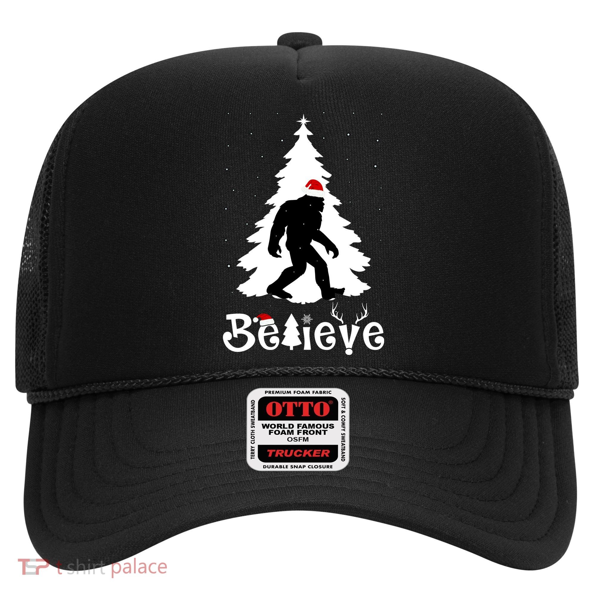 Funny Believe In Sasquatch Christmas Hat