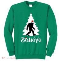 Funny Believe In Sasquatch Christmas Sweatshirt thumb 0