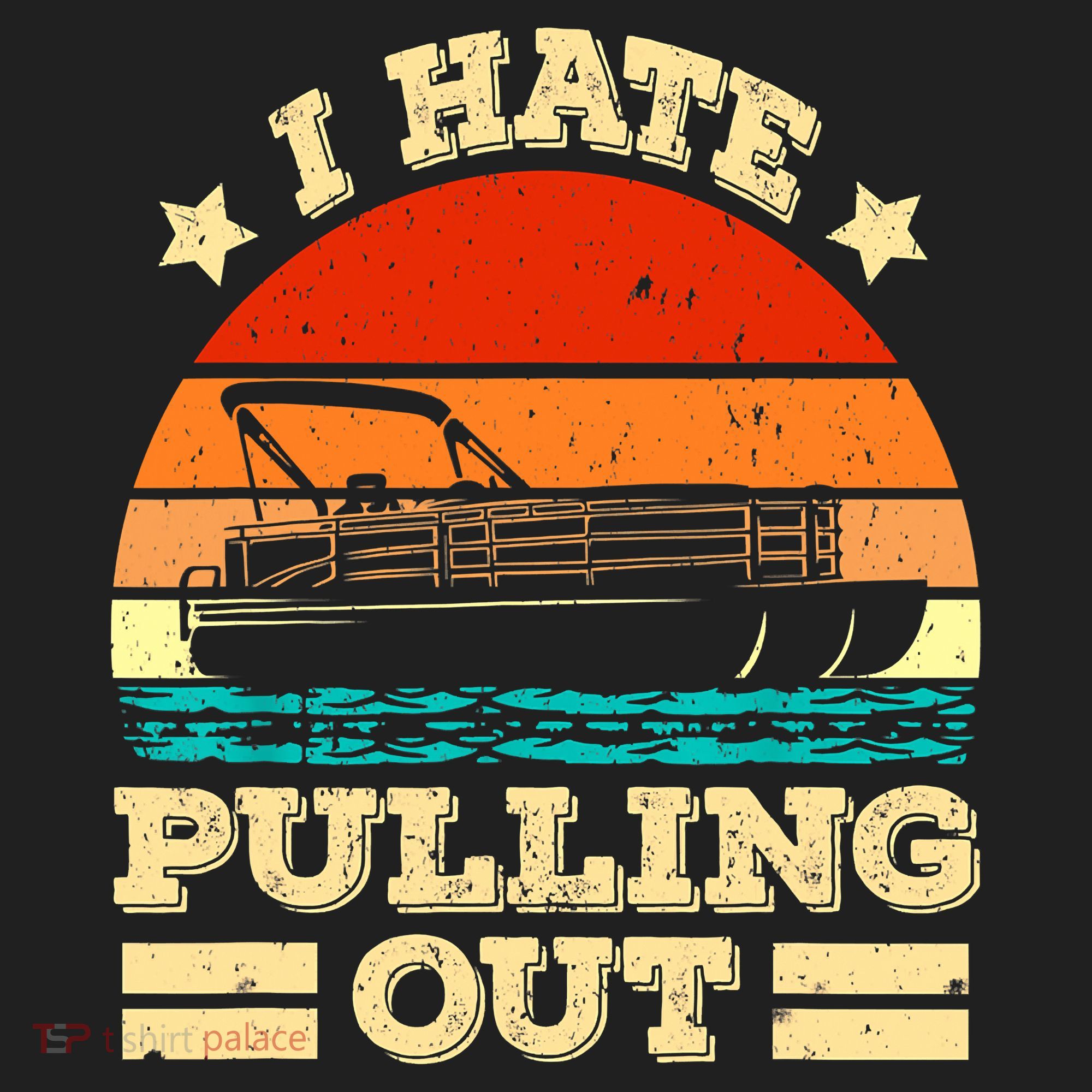 Funny Boat I Hate Pulling Out Pontoon Captain Beanie
