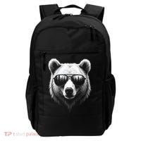 Funny Bear In Sunglasses Bears Backpack thumb 0