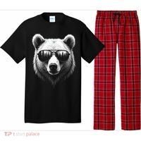 Funny Bear In Sunglasses Bears Pajama Set thumb 0