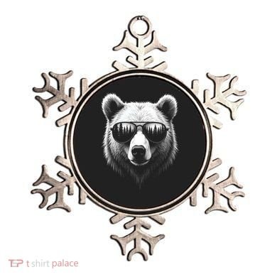 Funny Bear In Sunglasses Bears Ornament