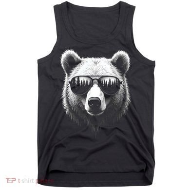 Funny Bear In Sunglasses Bears Tank Top