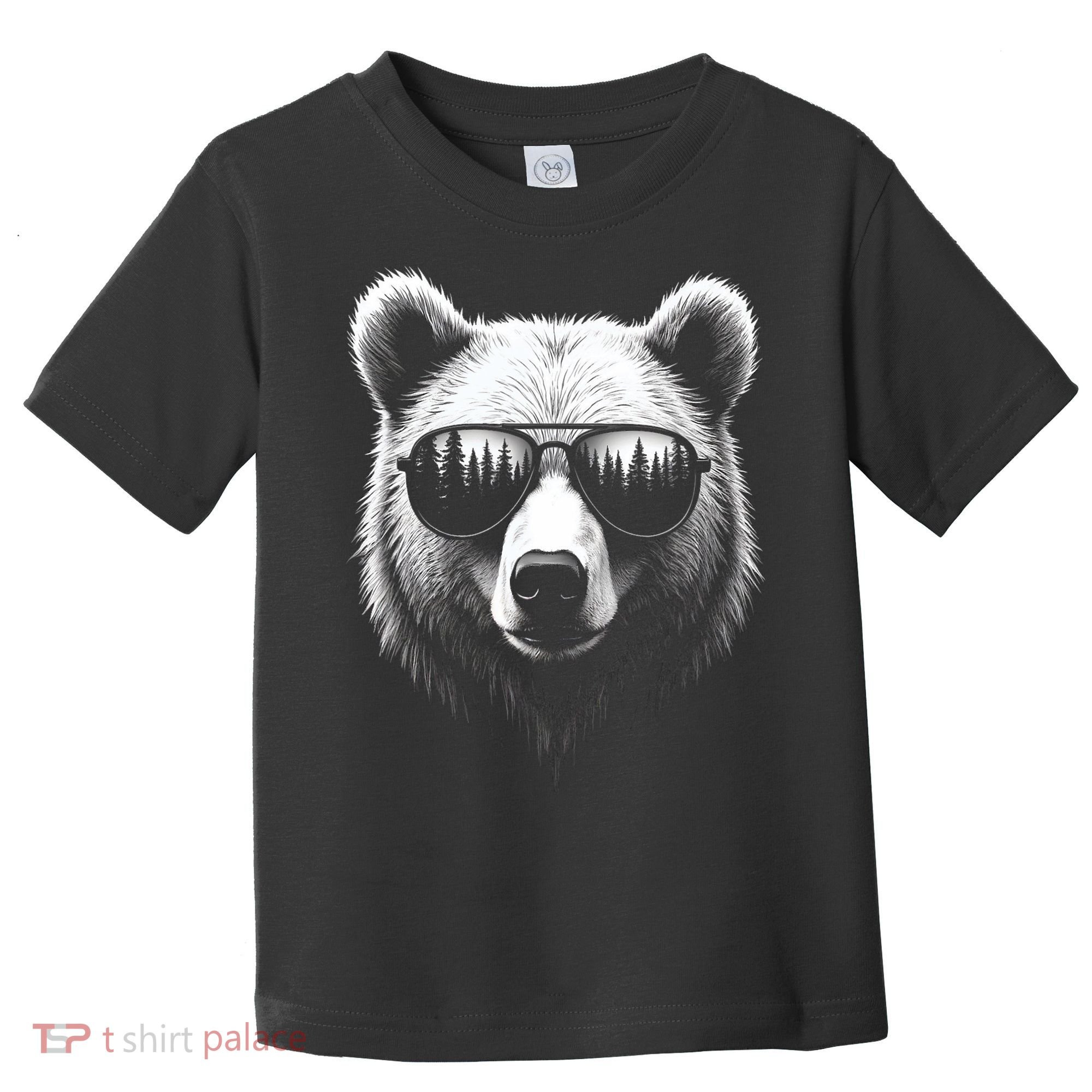 Funny Bear In Sunglasses Bears Toddler T-Shirt