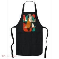 Flock Bird Illustration Apron thumb 0