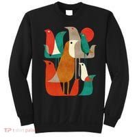 Flock Bird Illustration Sweatshirt thumb 0