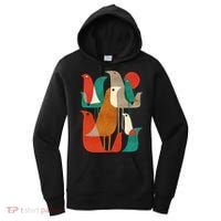 Flock Bird Illustration Women's Hoodie thumb 0