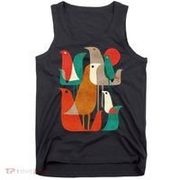 Flock Bird Illustration Tank Top thumb 0