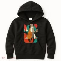 Flock Bird Illustration Kids Hoodie thumb 0