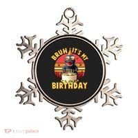 Funny Bruh It's My Birthday Japanese Kaiju Monster Ornament thumb 0