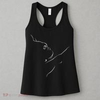 French Bulldog Illustration Line Art Bulldog Lovers Women's Tank Top thumb 3