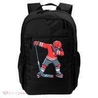 Funny Boy Ice Hockey Dab, Dabbing Player Backpack thumb 0