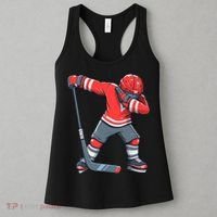 Funny Boy Ice Hockey Dab, Dabbing Player Women's Tank Top thumb 3