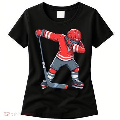 Funny Boy Ice Hockey Dab, Dabbing Player Women's T-Shirt