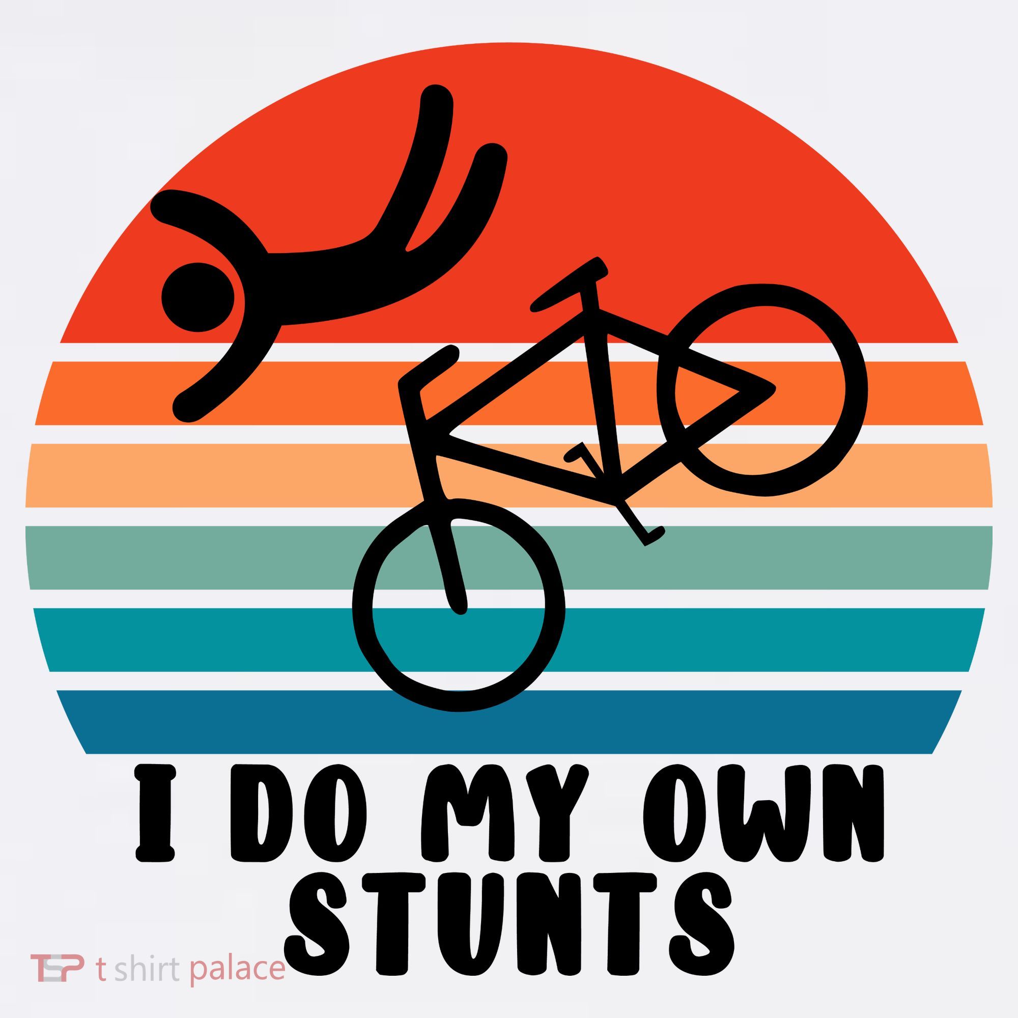 Funny Bike I Do My Own Stunts Cycling Women's Hoodie