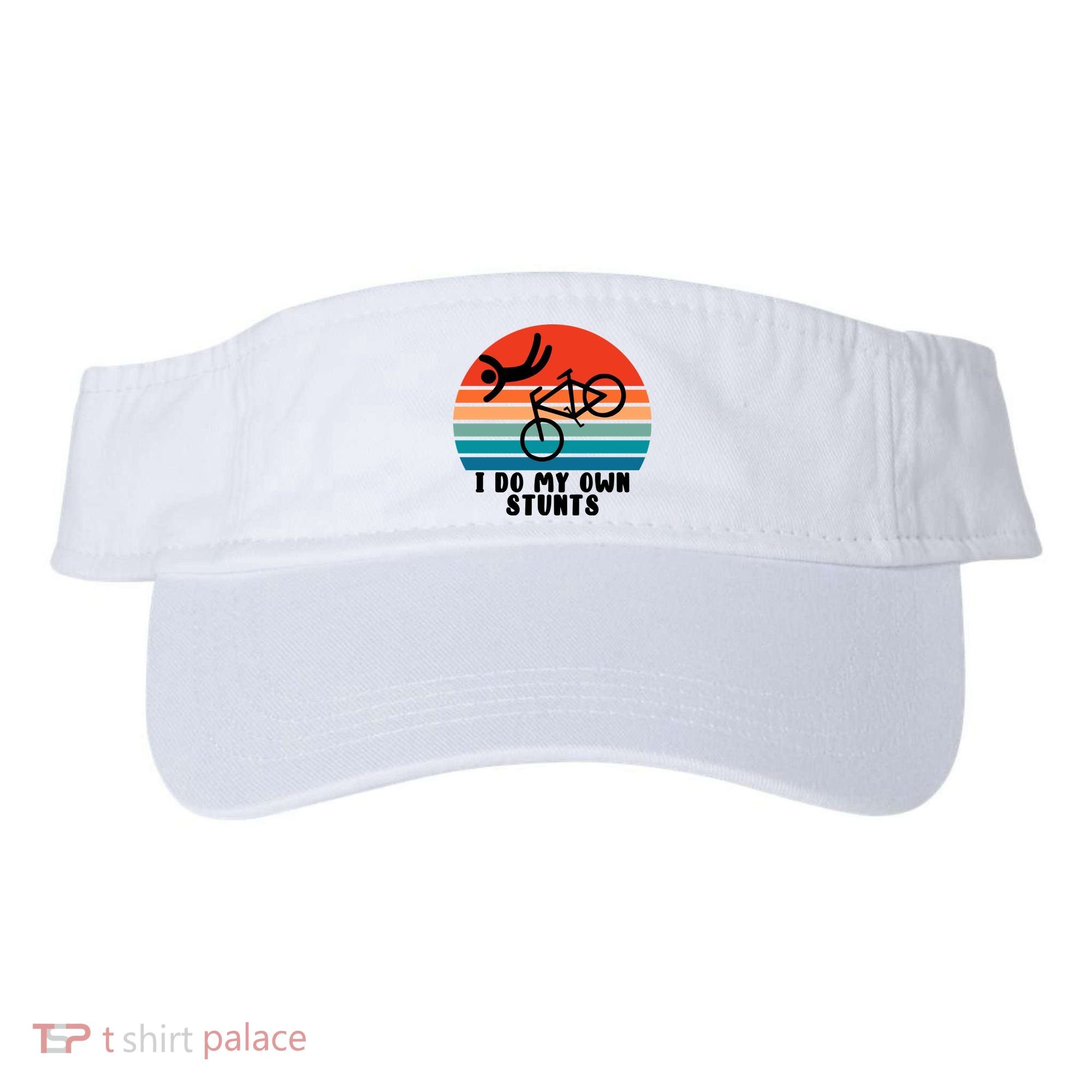 Funny Bike I Do My Own Stunts Cycling Visor