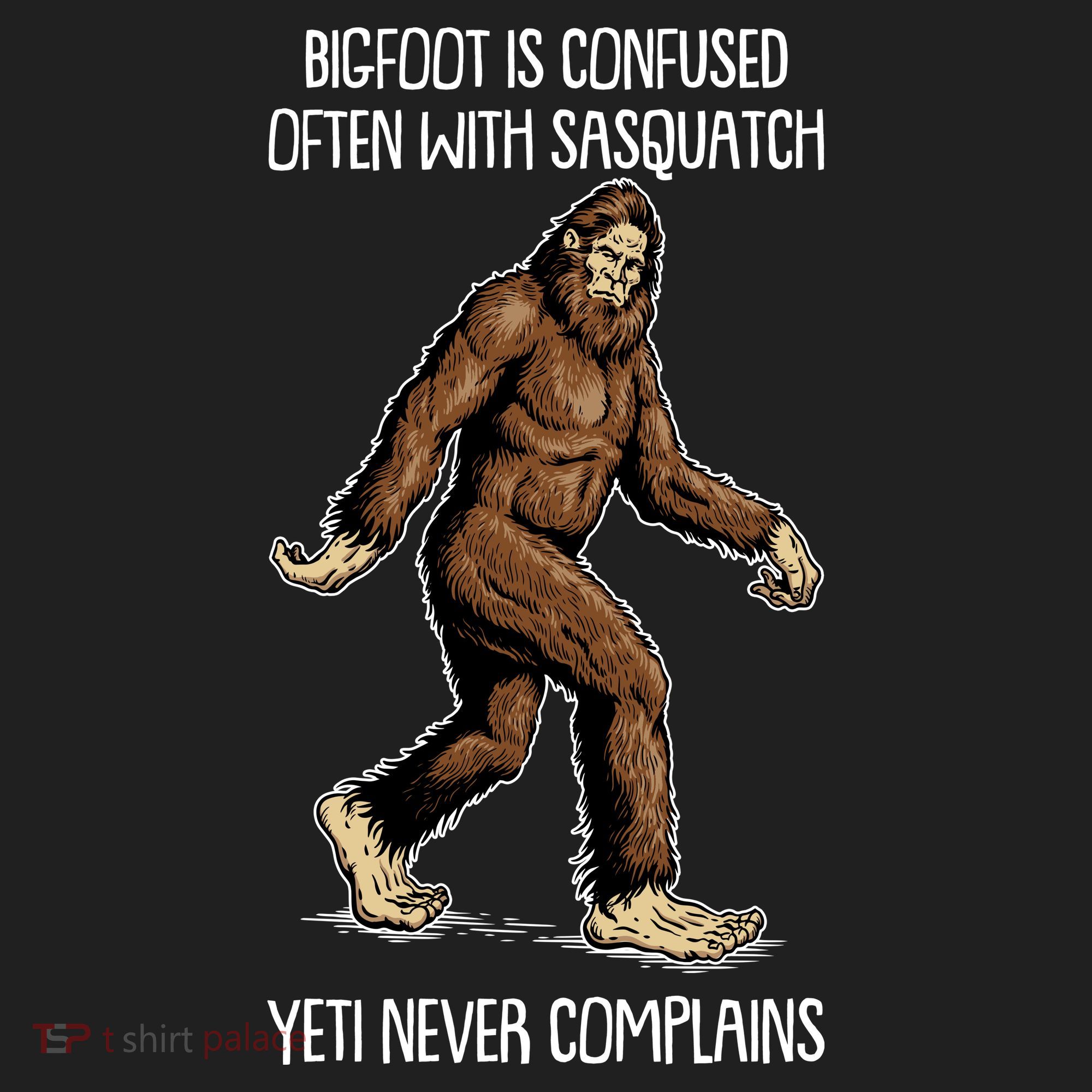 Funny Bigfoot Is Confused Often With Sasquatch Yeti Never Complains Hat