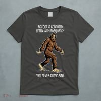 Funny Bigfoot Is Confused Often With Sasquatch Yeti Never Complains T-Shirt thumb 5