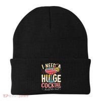 Funny Bar I Need A Huge Cocktail Drink Party  Beanie thumb 0