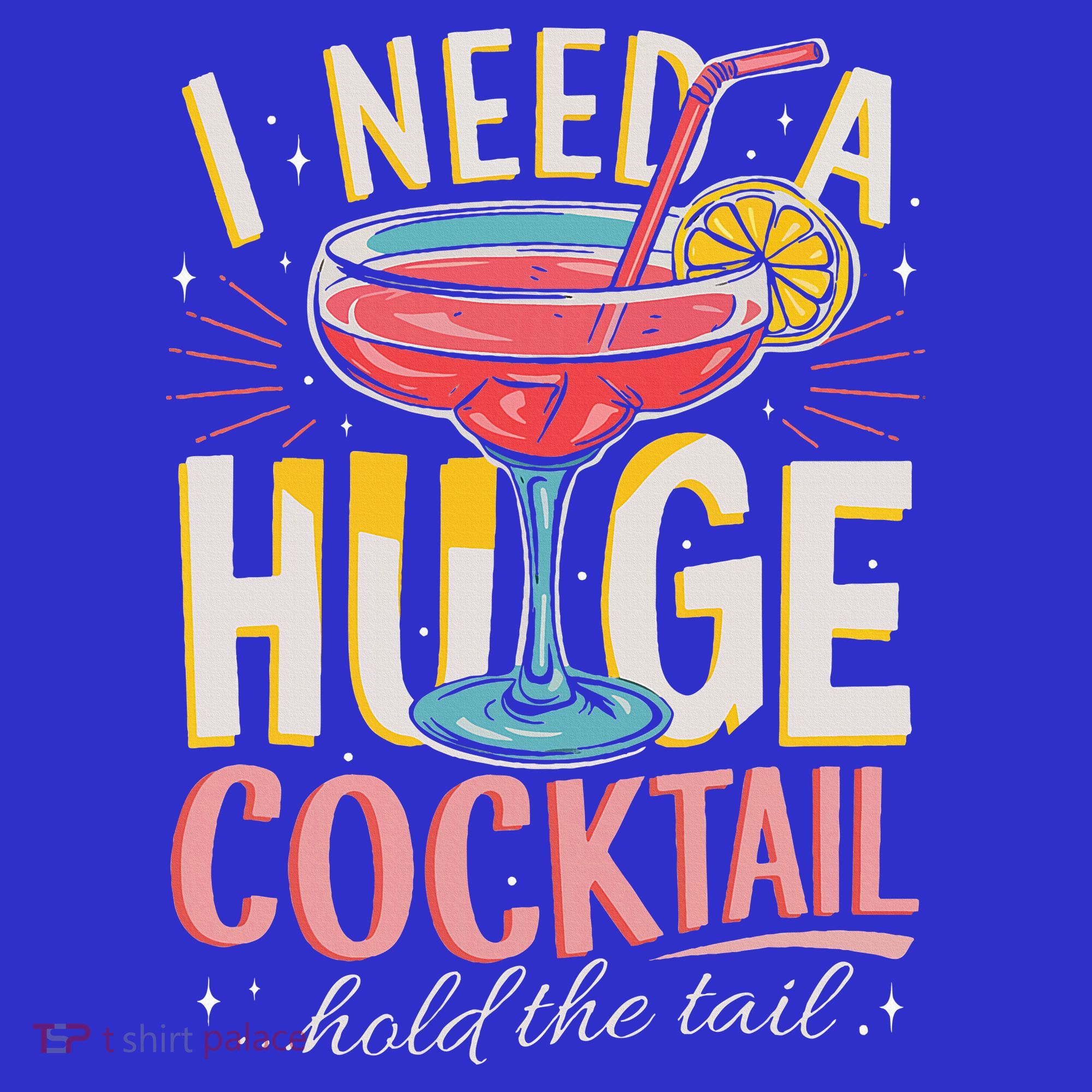 Funny Bar I Need A Huge Cocktail Drink Party  Women's Tank Top