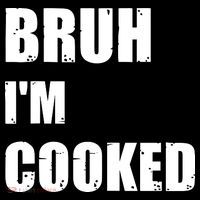 Funny Bruh I'm Cooked Meme Humor Coaster thumb 2