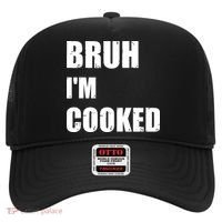 Funny Bruh I'm Cooked Meme Humor Hat thumb 0